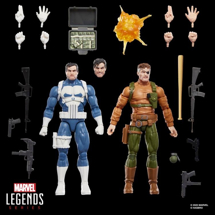 The Punisher Marvel Legends Gamerverse Punisher & Nick Fury Action Figure Two-Pack Gallery Image 10