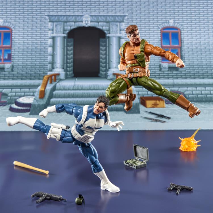 The Punisher Marvel Legends Gamerverse Punisher & Nick Fury Action Figure Two-Pack Gallery Image 8