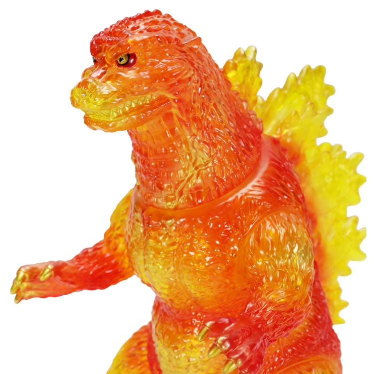 Godzilla vs. Destoroyah BIG Retro Soft Vinyl Series Godzilla (Burning Clear Ver.) Figure Gallery Image 8
