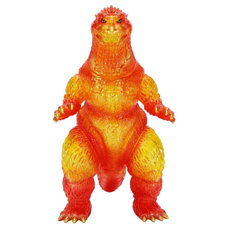 Godzilla vs. Destoroyah BIG Retro Soft Vinyl Series Godzilla (Burning Clear Ver.) Figure Gallery Image 7