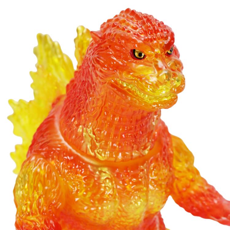 Godzilla vs. Destoroyah BIG Retro Soft Vinyl Series Godzilla (Burning Clear Ver.) Figure Gallery Image 9