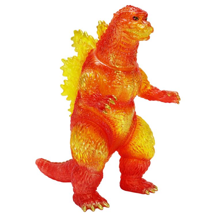 Godzilla vs. Destoroyah BIG Retro Soft Vinyl Series Godzilla (Burning Clear Ver.) Figure Gallery Image 6