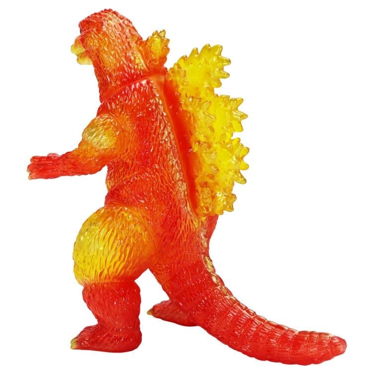 Godzilla vs. Destoroyah BIG Retro Soft Vinyl Series Godzilla (Burning Clear Ver.) Figure Gallery Image 4