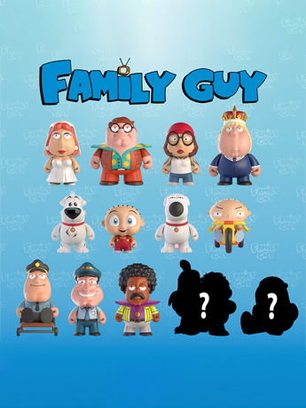 Family Guy Freakin' Sweet Mini Series Random Blind Box Mini Figure Gallery Image 2
