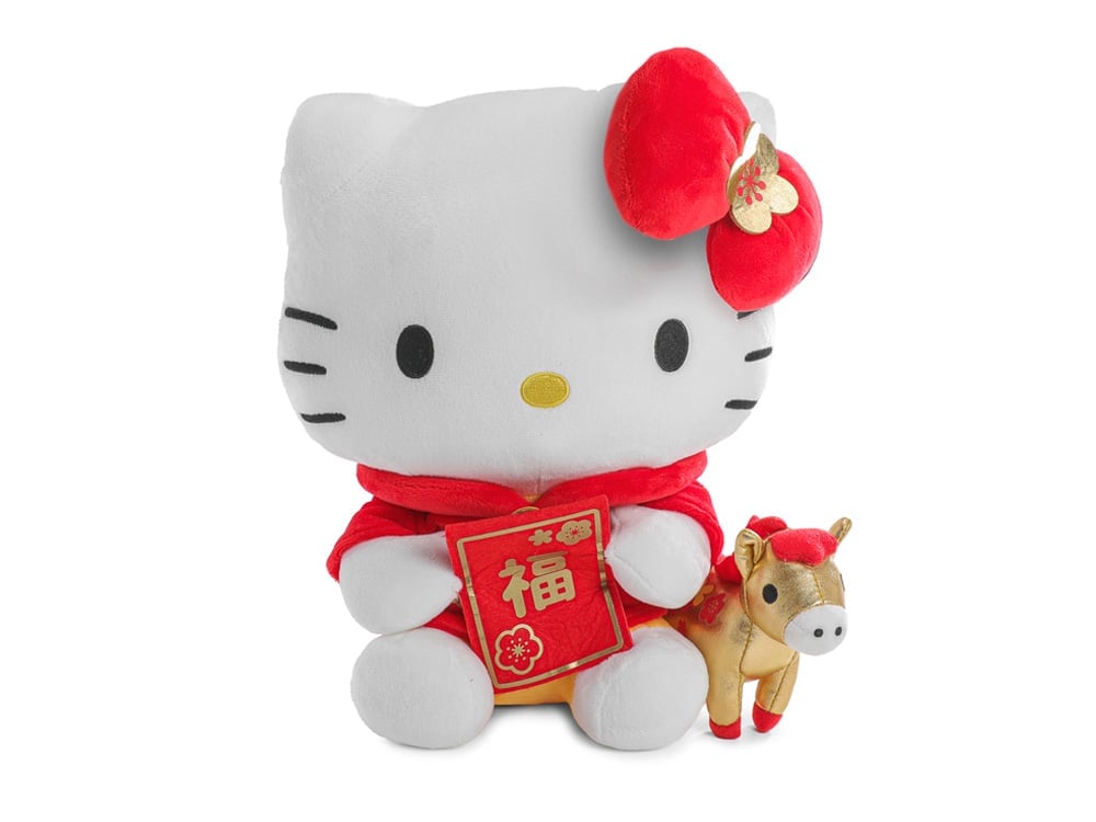 バ*ー様 Hello Kitty Lucky Dog ストラップ 3種セットW1 Hello Kitty with Lucky Horse 13