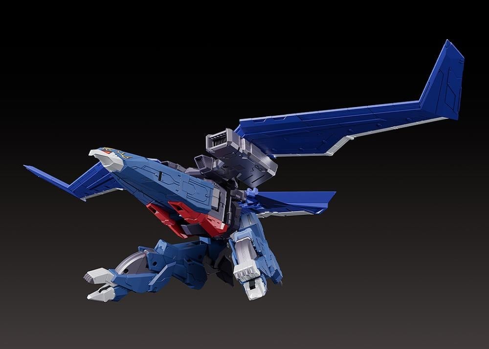 The Brave Fighter of Legend Da-Garn THE GATTAI Black Wing Action
