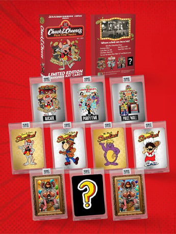 Chuck E. Cheese's Single Card Limited Edition Collectible Gallery Image 2