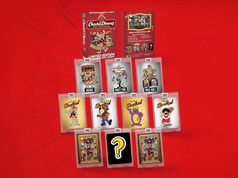 Chuck E. Cheese's Single Card Limited Edition Collectible Gallery Image 1