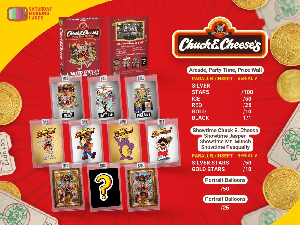 Chuck E. Cheese's Single Card Limited Edition Collectible Gallery Image 4