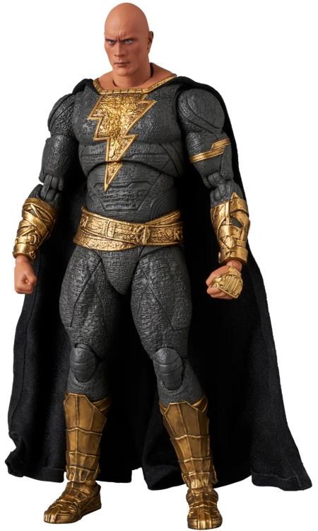 Black Adam (2022) MAFEX No.286 Black Adam (Gold Suit Ver.) Action Figure Gallery Image 6