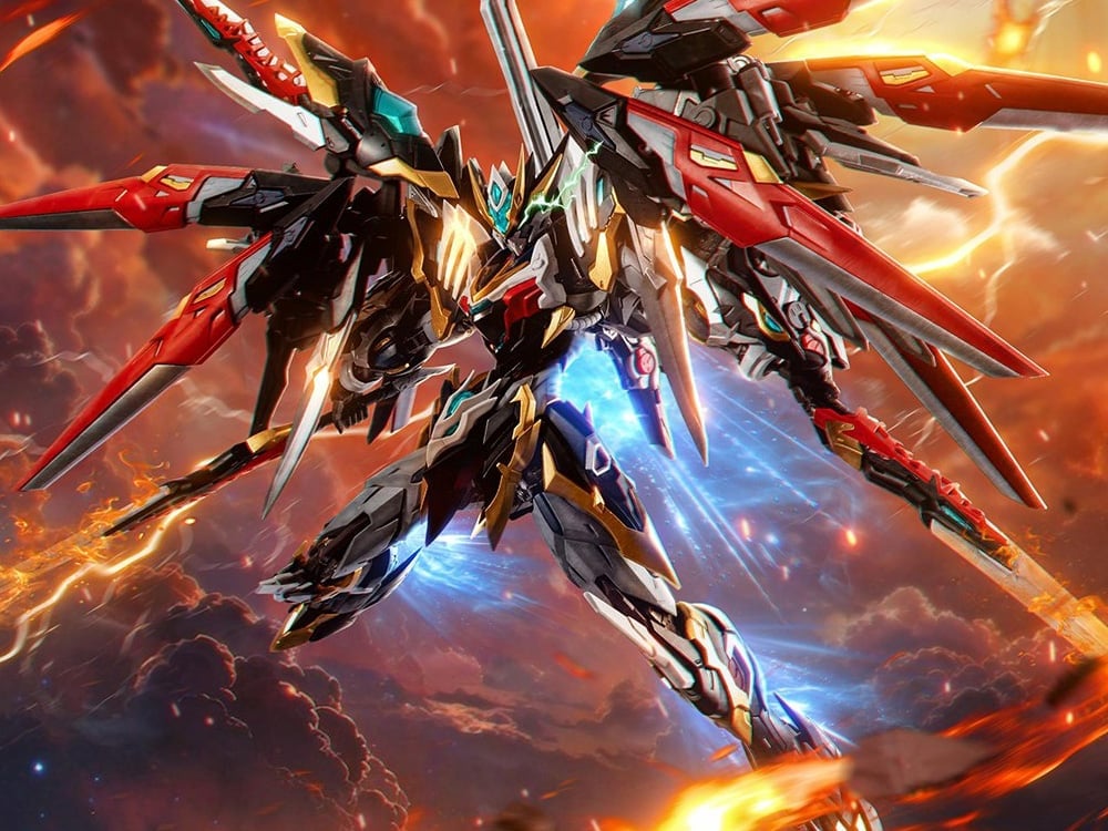 スター ジャイロテッダ MGH2512 Legend of Star General MNP-XH12 Gan Jiang Model Kit