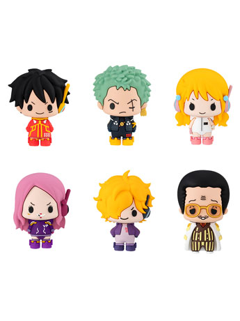One Piece Chokorin Mascot Egghead Edition Box of 6 Figures