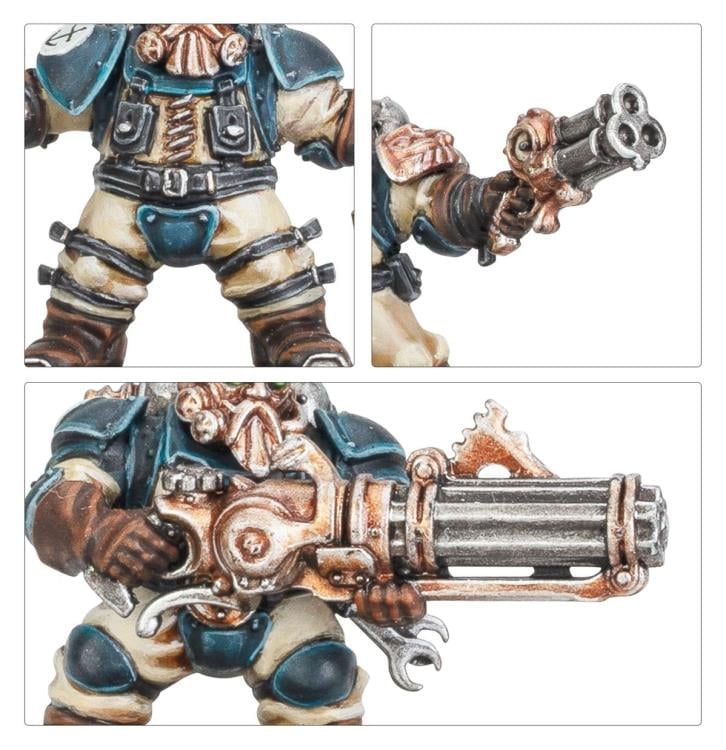 Warhammer Age of Sigmar Regiments of Renown Kharadron Overlords Drekki's Privateers Citadel Miniatures Set Gallery Image 9