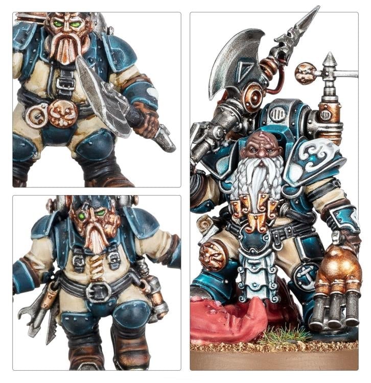Warhammer Age of Sigmar Regiments of Renown Kharadron Overlords Drekki's Privateers Citadel Miniatures Set Gallery Image 6