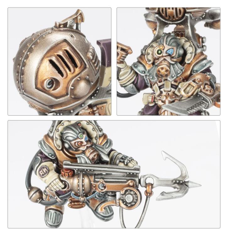 Warhammer Age of Sigmar Spearhead Kharadron Overlords Grundstok Trailblazers Citadel Miniatures Set Gallery Image 7