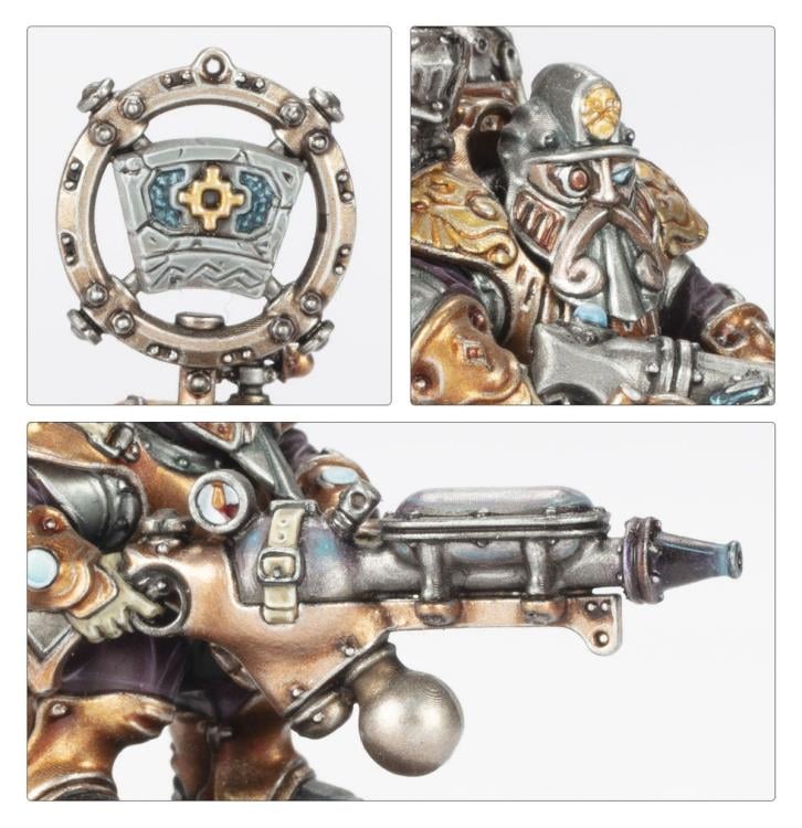 Warhammer Age of Sigmar Spearhead Kharadron Overlords Grundstok Trailblazers Citadel Miniatures Set Gallery Image 10