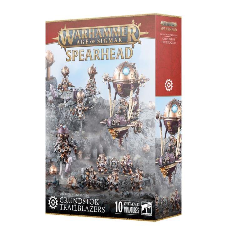 Warhammer Age of Sigmar Spearhead Kharadron Overlords Grundstok Trailblazers Citadel Miniatures Set Gallery Image 20