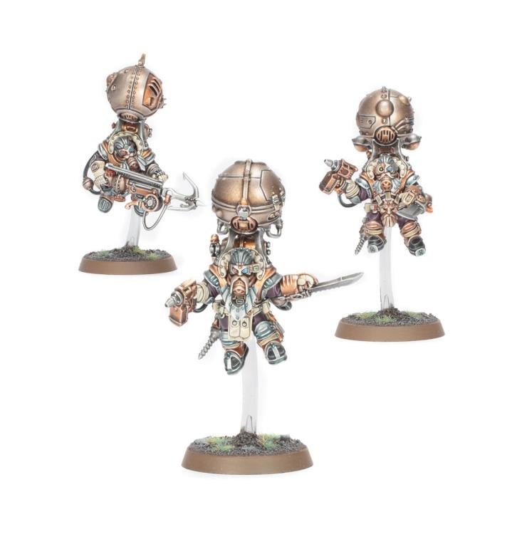 Warhammer Age of Sigmar Spearhead Kharadron Overlords Grundstok Trailblazers Citadel Miniatures Set Gallery Image 5