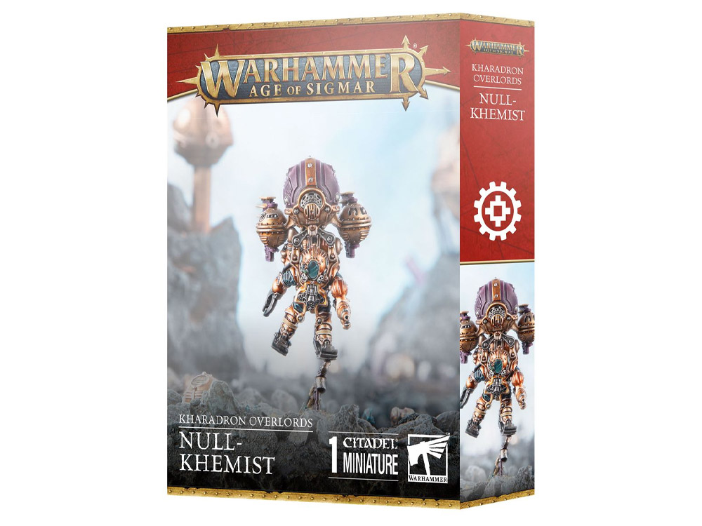 Warhammer Age of Sigmar Kharadron Overlords Null-Khemist Citadel Miniature Gallery Image 1