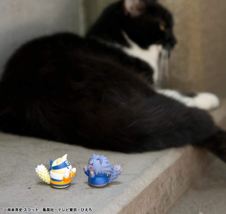 Naruto Nyaruto! Mega Cat Project Come Here Sasuke-Kun! Box of 8 Random Figures Gallery Image 12