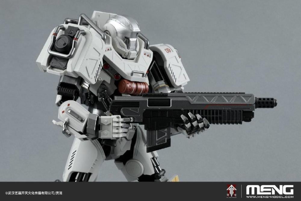 Ling Cage: Incarnation Mecha-011 MU-2 White Shark (Pre-Colored Ver.) 1/9 Scale Model Kit Gallery Image 9