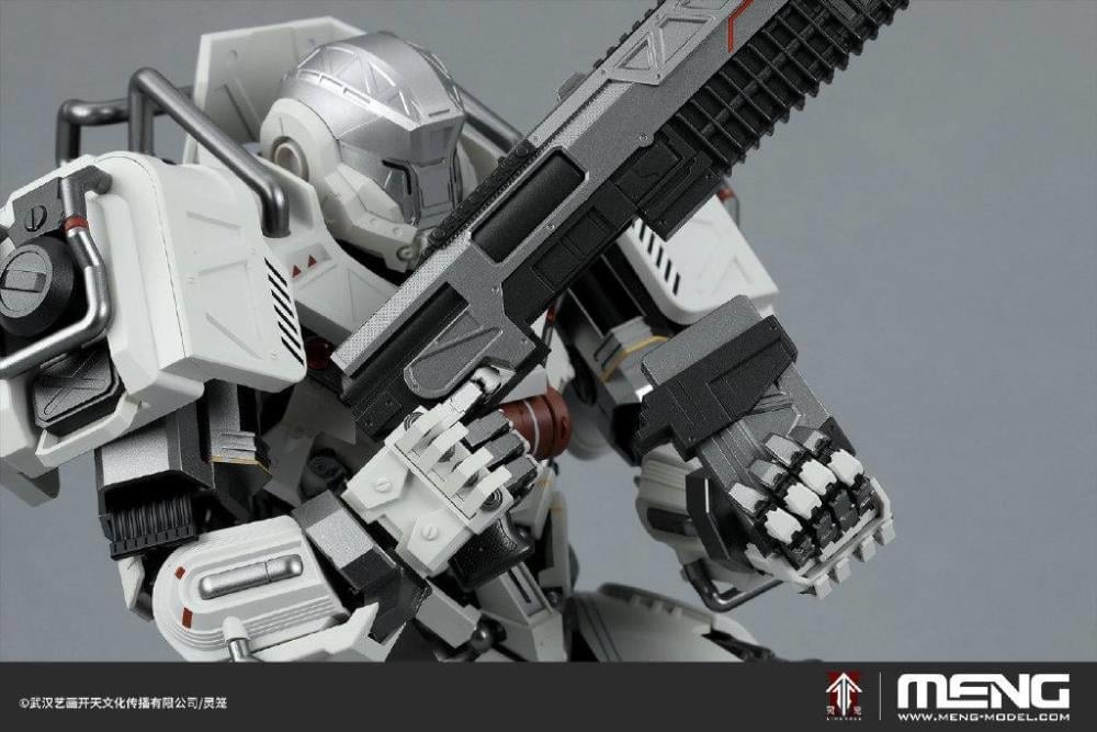 Ling Cage: Incarnation Mecha-011 MU-2 White Shark (Pre-Colored Ver.) 1/9 Scale Model Kit Gallery Image 7