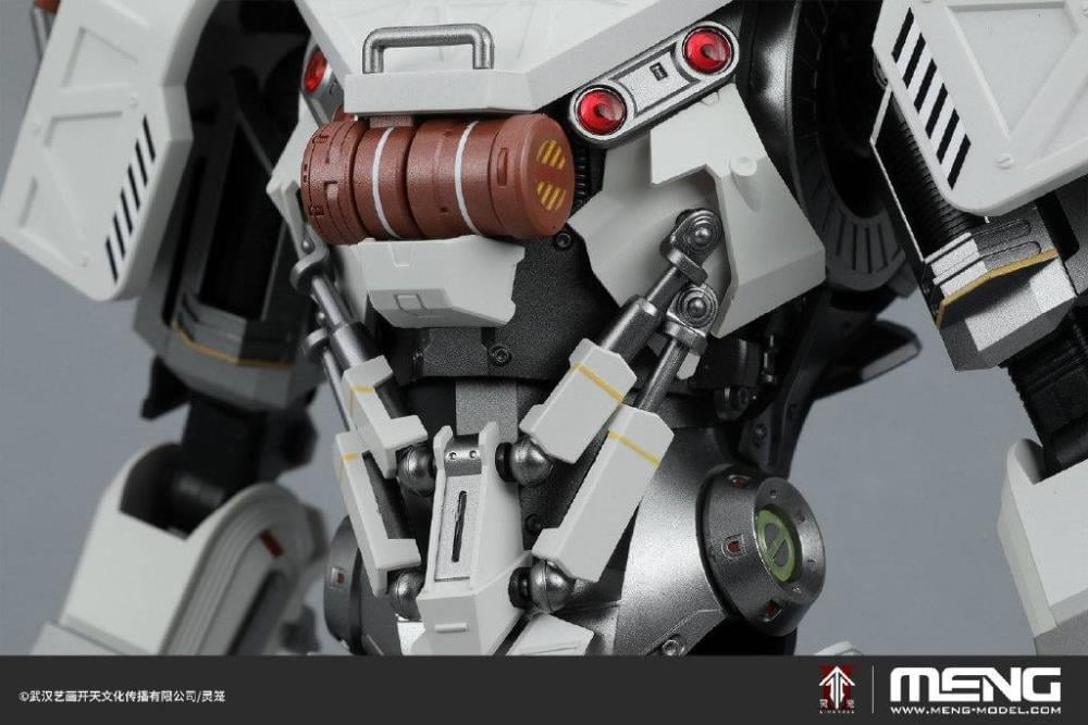 Ling Cage: Incarnation Mecha-011 MU-2 White Shark (Pre-Colored Ver.) 1/9 Scale Model Kit Gallery Image 5