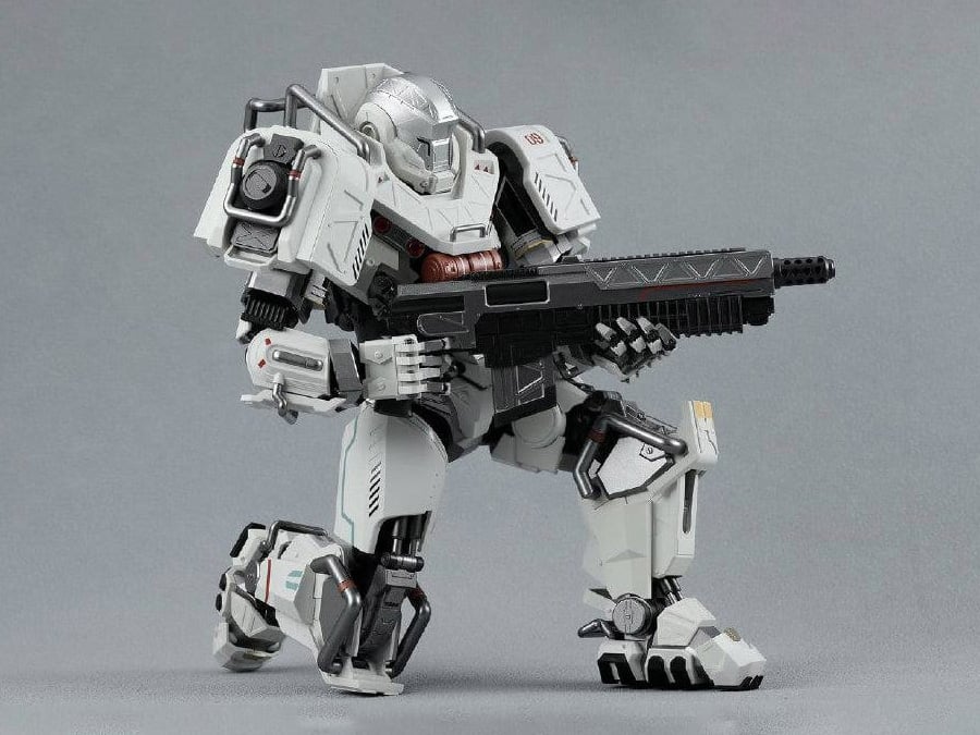 Ling Cage: Incarnation Mecha-011 MU-2 White Shark (Pre-Colored Ver.) 1/9 Scale Model Kit Gallery Image 1