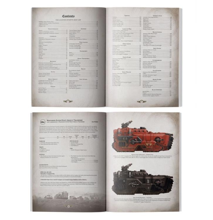 Warhammer: The Horus Heresy Liber Astartes Loyalist Legiones Astartes Army Book Gallery Image 4