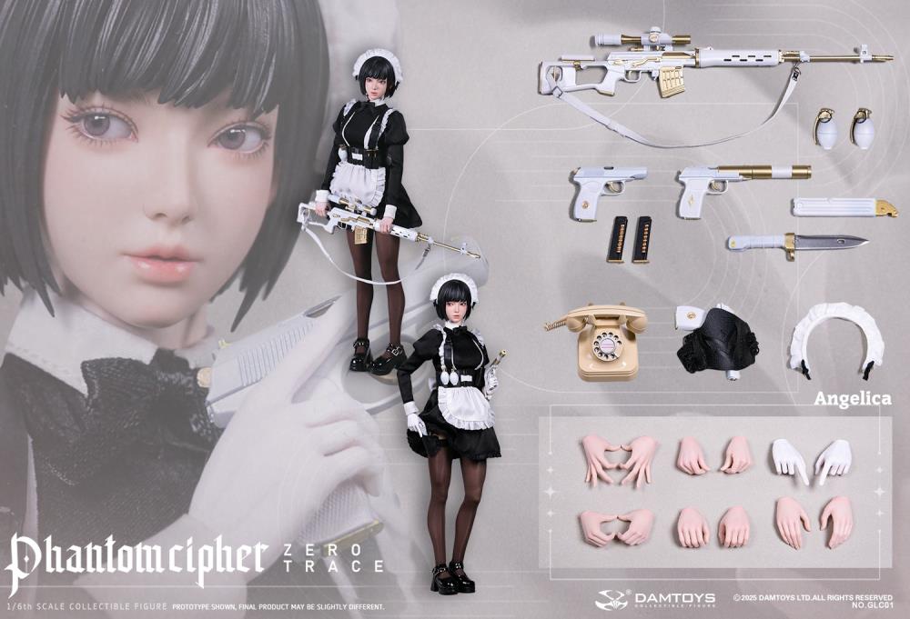 Phantom Cipher: Zero Trace Angelica 1/6 Scale Figure Gallery Image 34