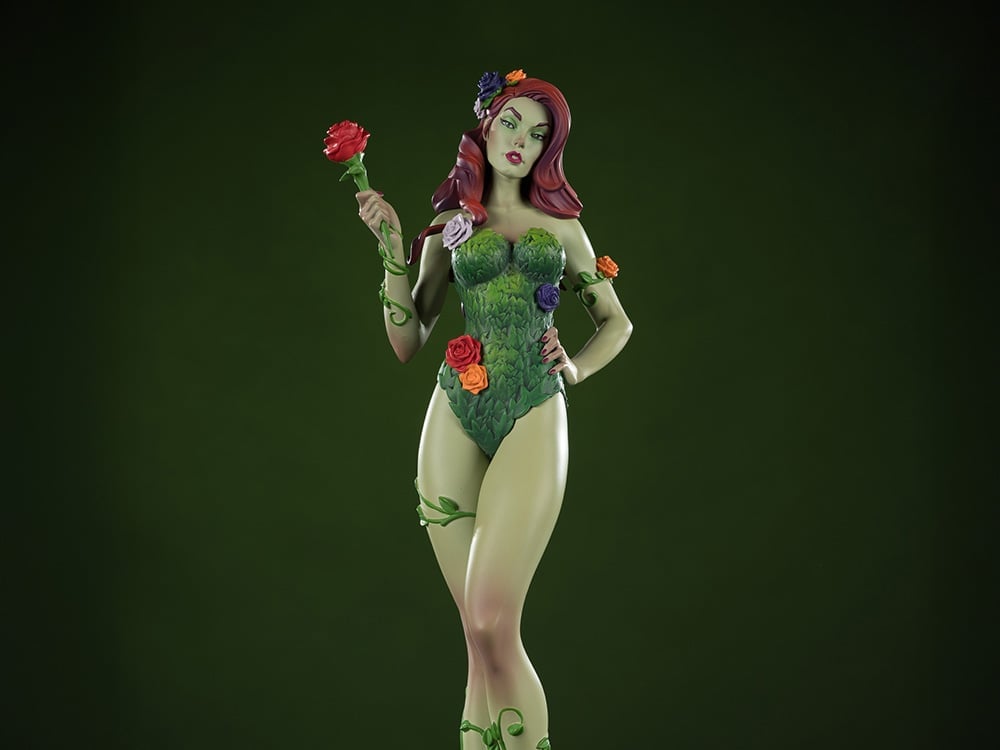 彫刻・オブジェ COARSE JPX protect me pain DC Covers Girls Poison Ivy 1/8 Scale Limited Edition Statue (J