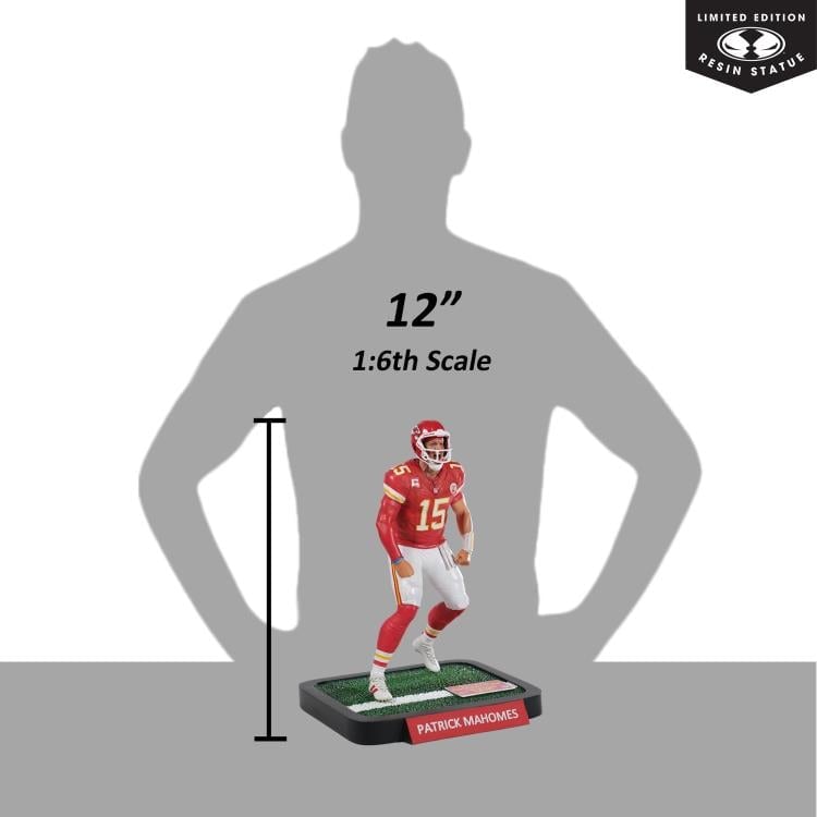Kansas City Chiefs Patrick Mahomes 1/6 Scale Limited Edition Resin Statue Gallery Image 12