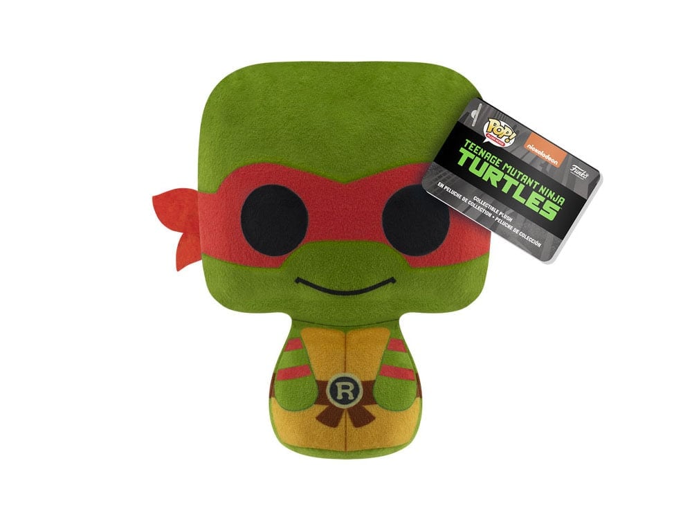 Teenage Mutant Ninja Turtles Pop! Beanbag Raphael 6" Plush Gallery Image 1