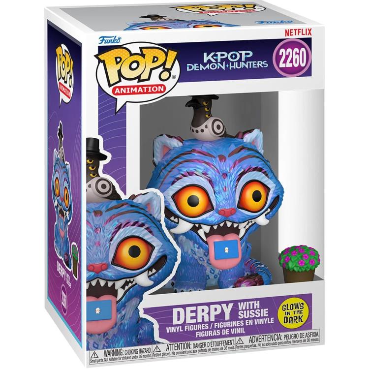 KPop Demon Hunters Pop! Animation #2260 Derpy with Sussie (Glow-in