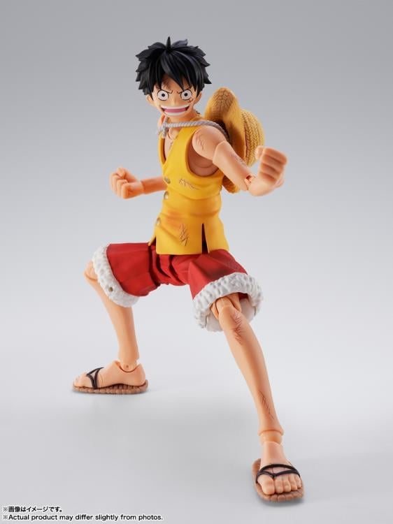 One Piece S.H.Figuarts Monkey D. Luffy (Summit War of Marineford) Action Figure Gallery Image 4