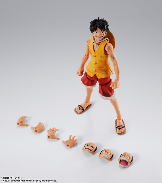 One Piece S.H.Figuarts Monkey D. Luffy (Summit War of Marineford) Action Figure Gallery Image 13