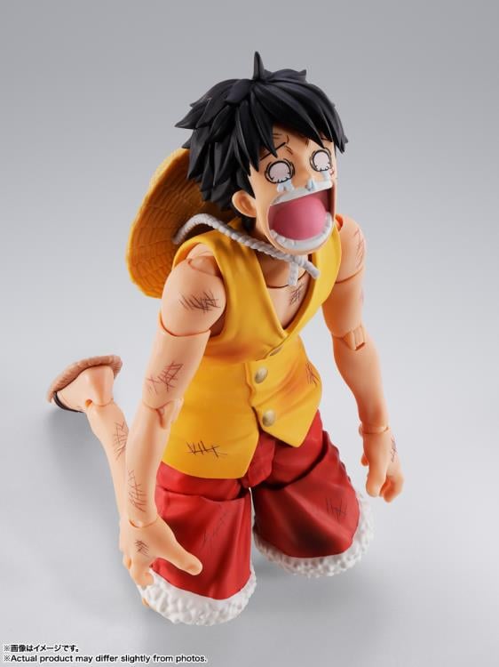 One Piece S.H.Figuarts Monkey D. Luffy (Summit War of Marineford) Action Figure Gallery Image 12