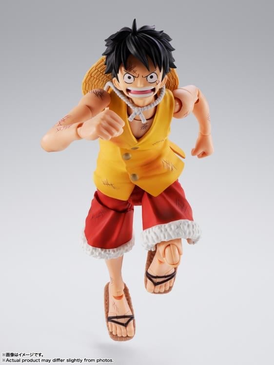 One Piece S.H.Figuarts Monkey D. Luffy (Summit War of Marineford) Action Figure Gallery Image 11