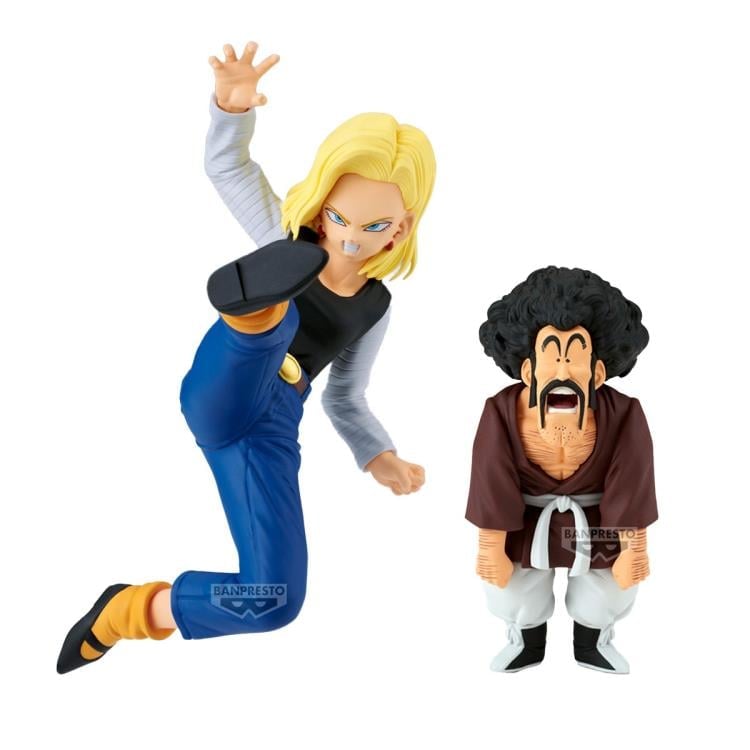 Dragon Ball Z Match Makers Android 18 & Mr. Satan (Vs. Mighty Mask