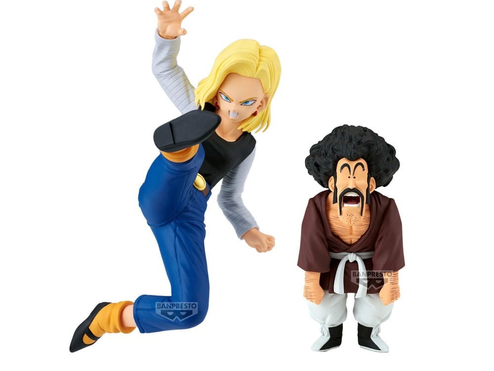 Dragon Ball Z Match Makers Android 18 & Mr. Satan (Vs. Mighty Mask