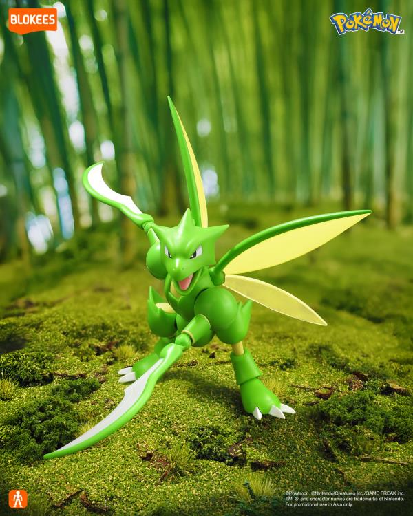 Pokemon Classic Version-L Scyther Model Kit Gallery Image 4