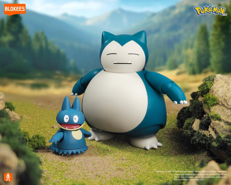 Pokemon Classic Version-L Snorlax Model Kit Gallery Image 5