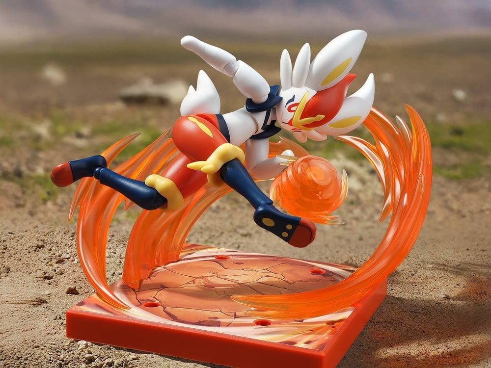 Pokemon Classic Version-L Cinderace Model Kit Gallery Image 1