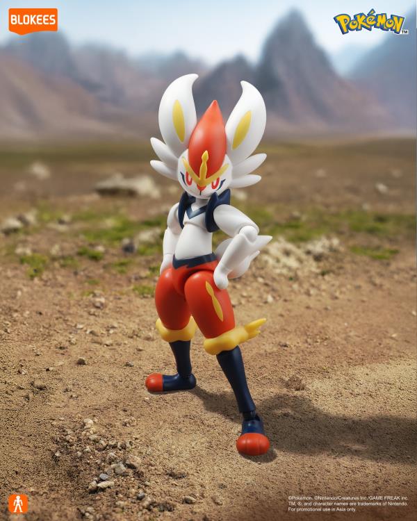 Pokemon Classic Version-L Cinderace Model Kit Gallery Image 4