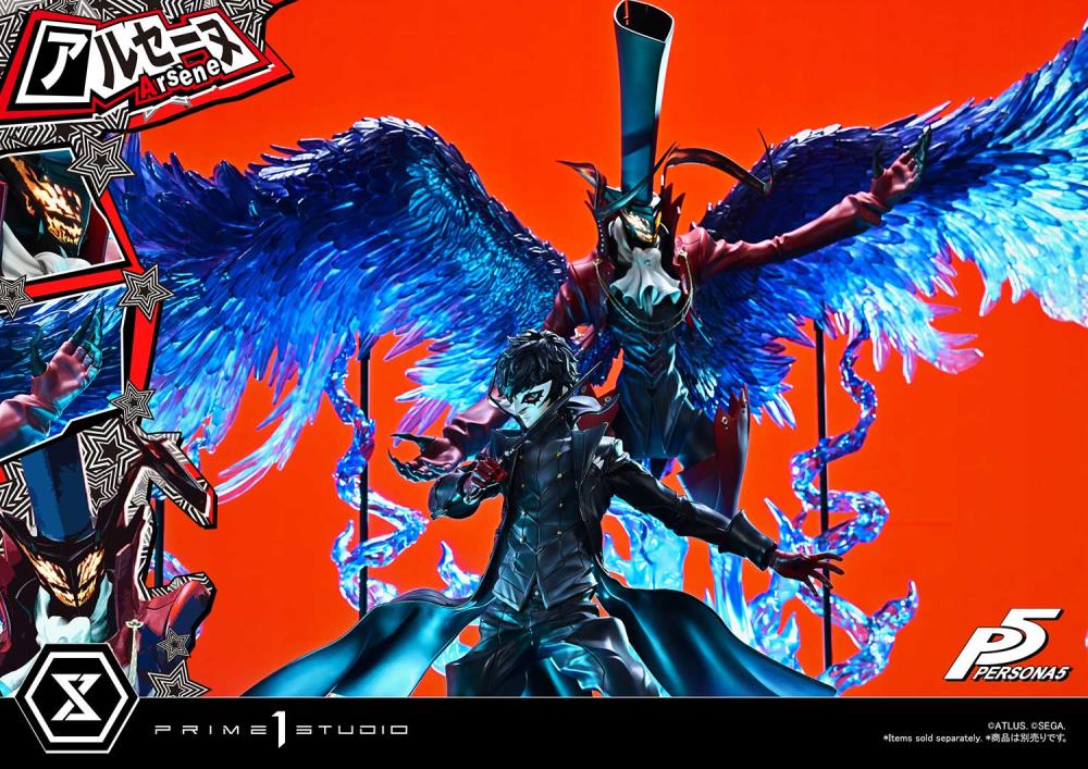 Persona 5 Premium Masterline Arsene 1/4 Scale Statue Gallery Image 13