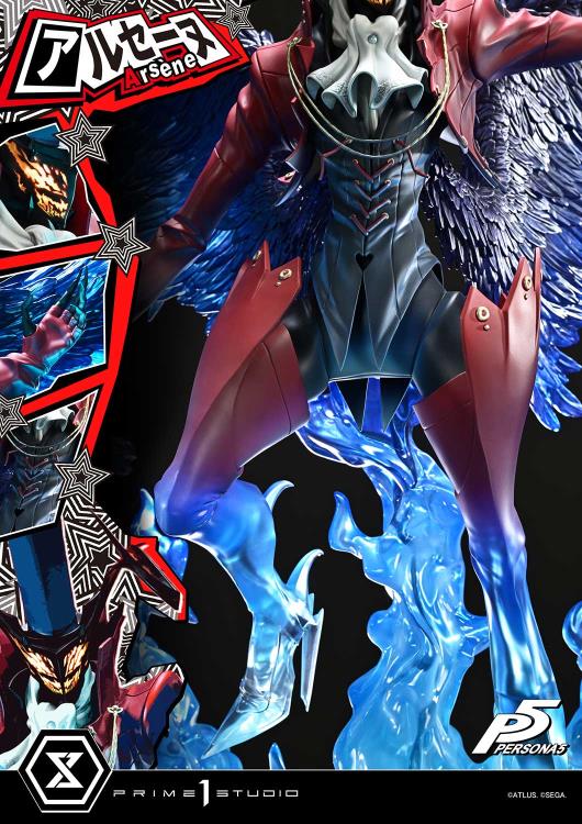 Persona 5 Premium Masterline Arsene 1/4 Scale Statue Gallery Image 35