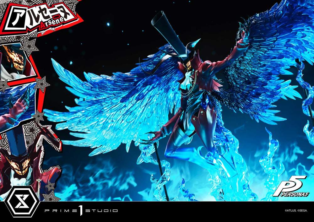 Persona 5 Premium Masterline Arsene 1/4 Scale Statue Gallery Image 17