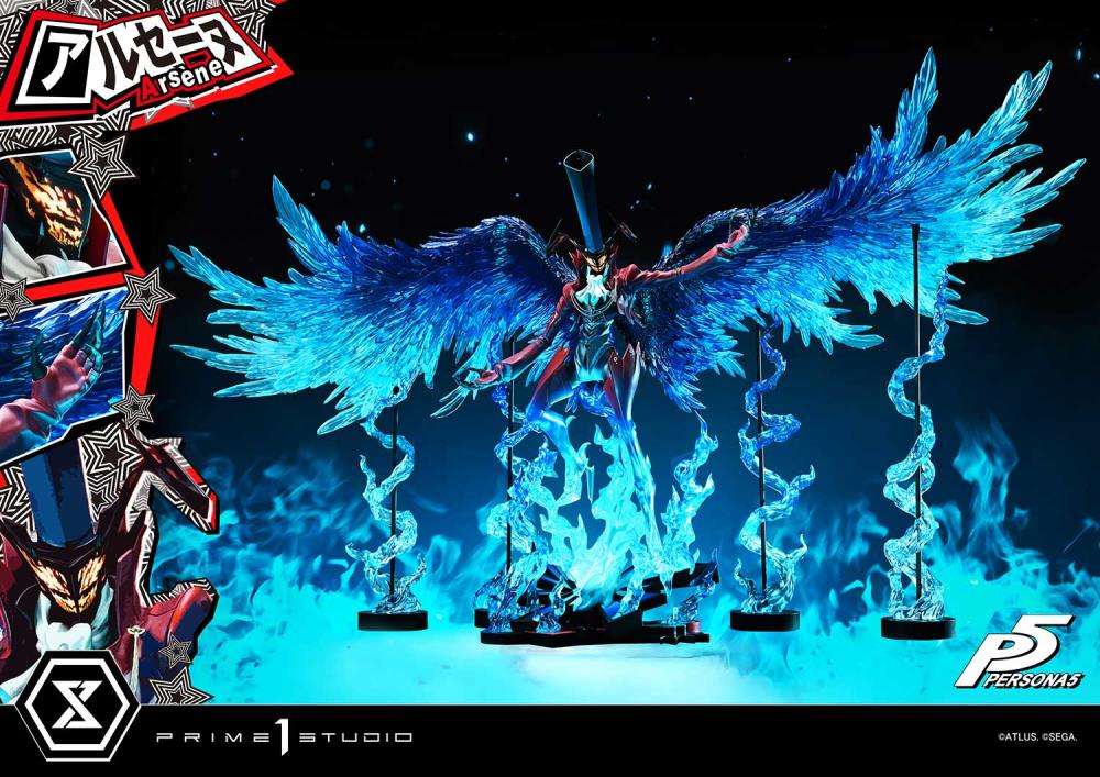 Persona 5 Premium Masterline Arsene 1/4 Scale Statue Gallery Image 18