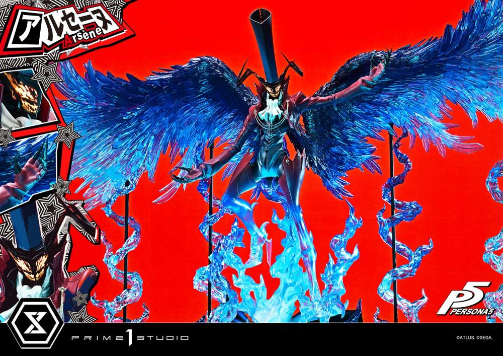 Persona 5 Premium Masterline Arsene 1/4 Scale Statue Gallery Image 4