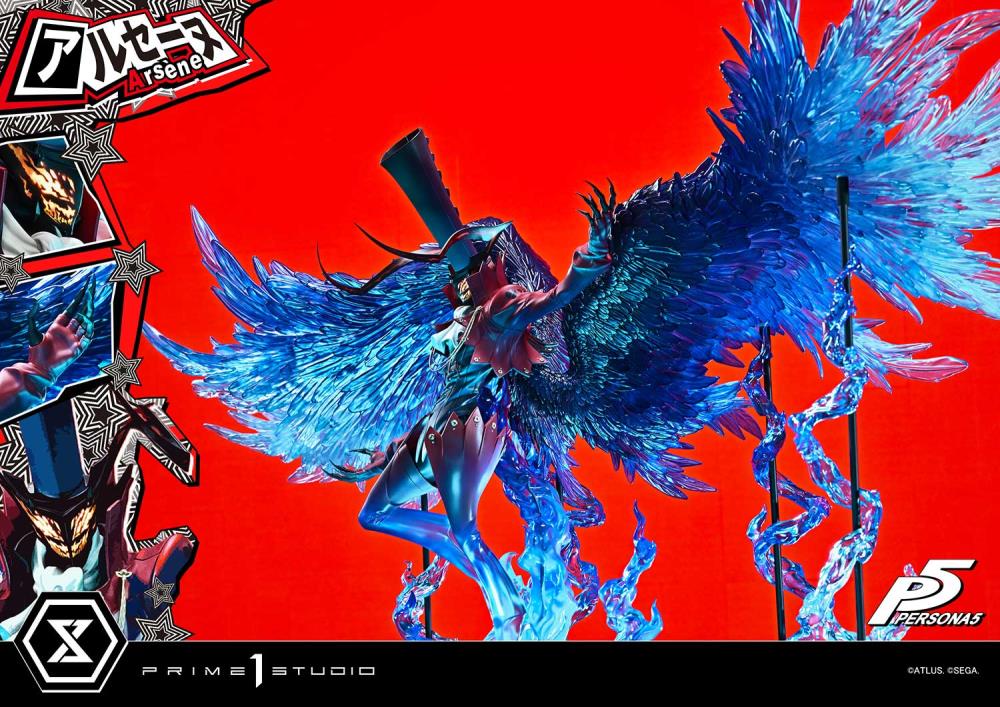 Persona 5 Premium Masterline Arsene 1/4 Scale Statue Gallery Image 7